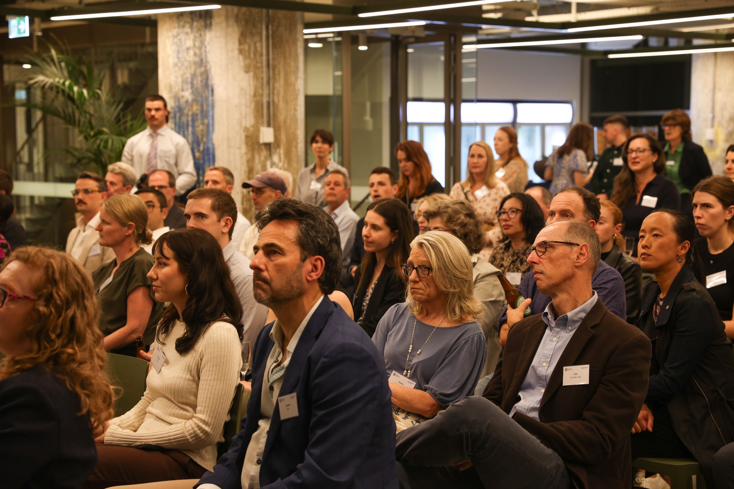Australian Philanthropic Services Nedd Brockmann event audience