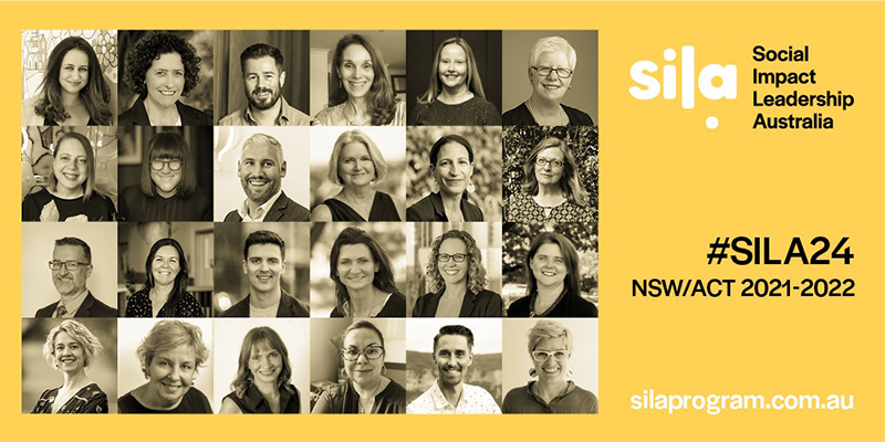 The 24 social purpose leaders chosen for the inaugural SILA program.