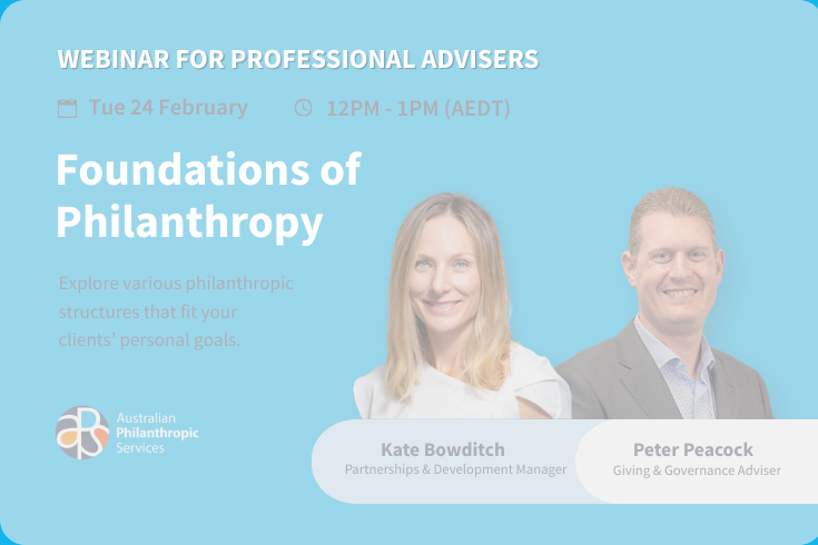 Foundations of philanthropy